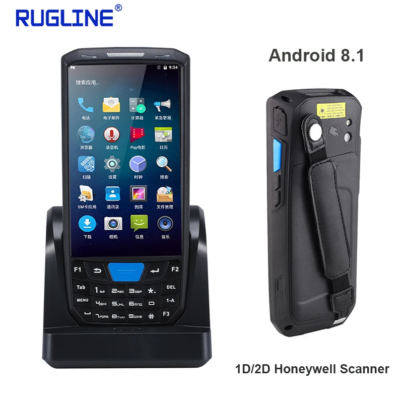 PDA Android портативный терминал Honeywell сканер штрих кода 1d лазерный 2d QR коллектор