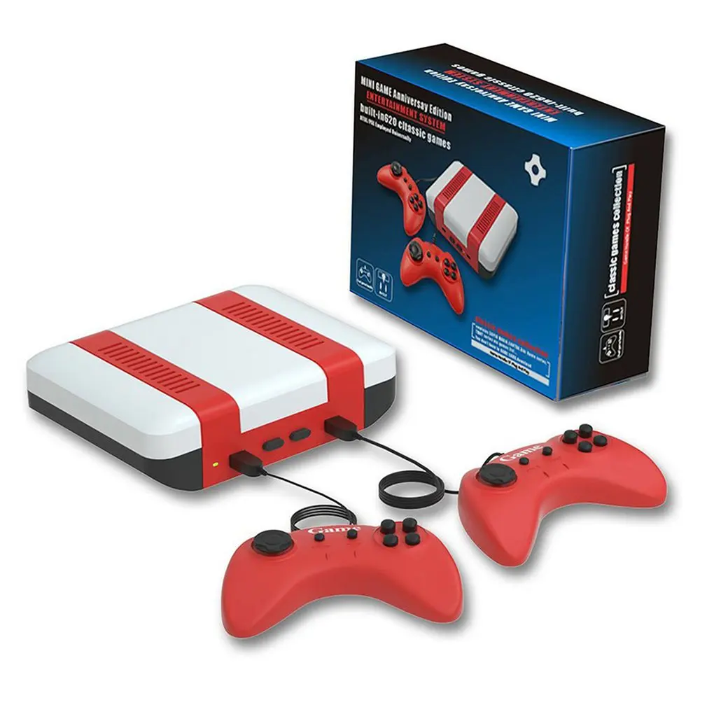 Dual Wire Controller Handheld TV Video Console Build In 620 Games For PAL Retro Dendy Console Portable Retro Game Stick
Dual Wire Controller Handheld TV Video Console Build In 620 Games For PAL Retro Dendy Console Portable Retro Game Stick