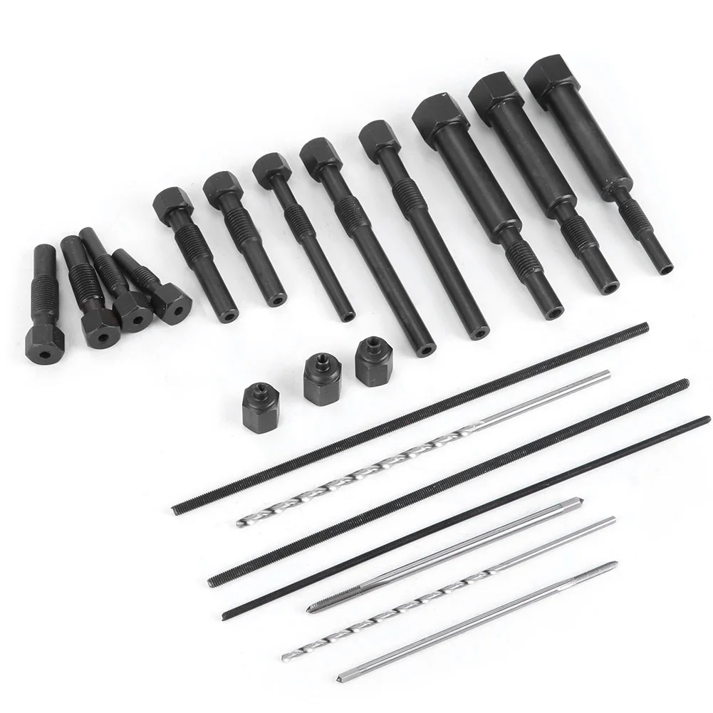 22pcs M8 M10 Glow Plug Electrodes Remover Disassembly Set Portable Extracting Removal Tool
22pcs M8 M10 Glow Plug Electrodes Remover Disassembly Set Portable Extracting Removal Tool