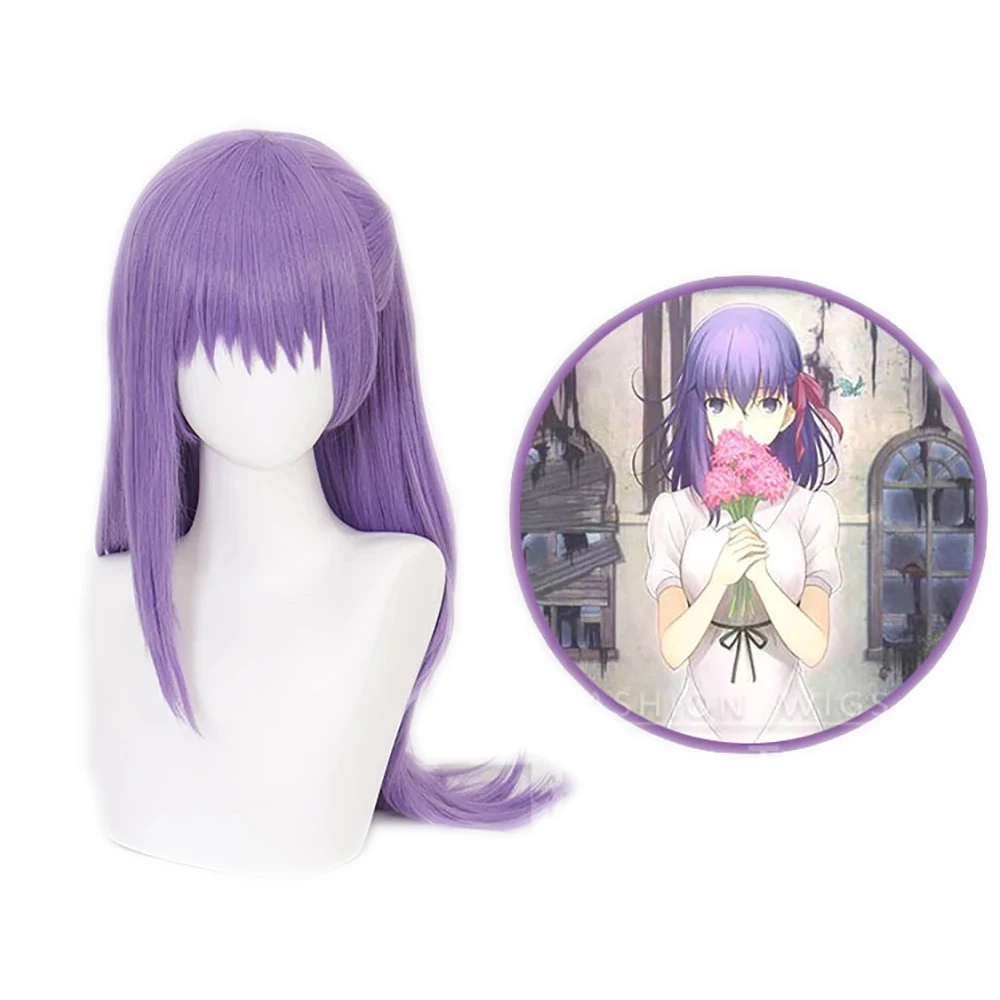 Matou Sakura Cosplay Wig Long Purple Straight Heat Resistant Synthetic Halloween Costume Party Hair + Free wig cap
Matou Sakura Cosplay Wig Long Purple Straight Heat Resistant Synthetic Halloween Costume Party Hair + Free wig cap