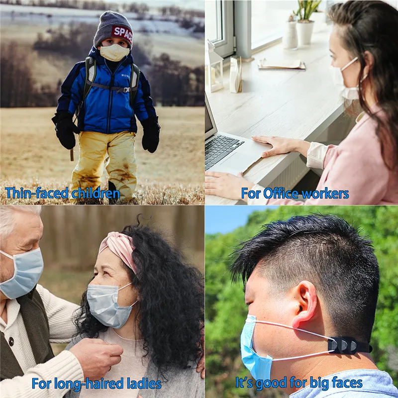 OLOEY 5Pcs Adjustable Face Mask Ear Hooks Buckle High Quality Extension Hook Buckle Anti-Slip Masks Buckle Holder Extension Hook
OLOEY 5Pcs Adjustable Face Mask Ear Hooks Buckle High Quality Extension Hook Buckle Anti-Slip Masks Buckle Holder Extension Hook