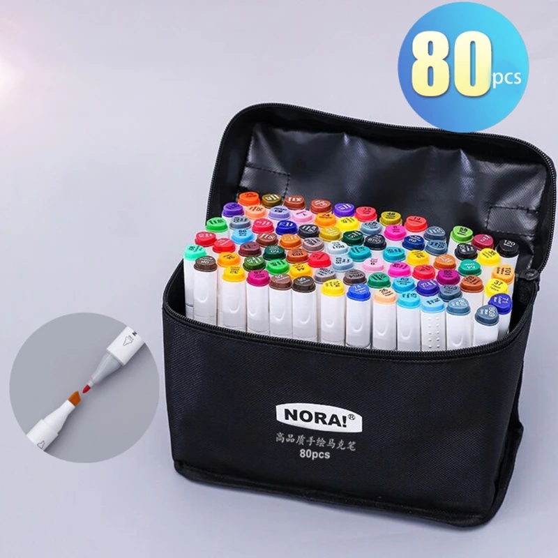 C5AB двухсторонние маркеры 80 цветов анимация эскизные Ручки Маркеры для рисования Раскрашивание
C5AB двухсторонние маркеры 80 цветов анимация эскизные Ручки Маркеры для рисования Раскрашивание