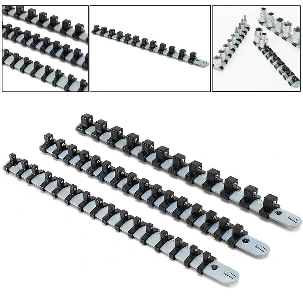 3Pcs Socket Organizer Tray 340 mm Socket Holder 1/4" 3/8" 1/2" Socket Wrench Organizer Plastic Socket Holder Rack Storage Divide
3Pcs Socket Organizer Tray 340 mm Socket Holder 1/4" 3/8" 1/2" Socket Wrench Organizer Plastic Socket Holder Rack Storage Divide