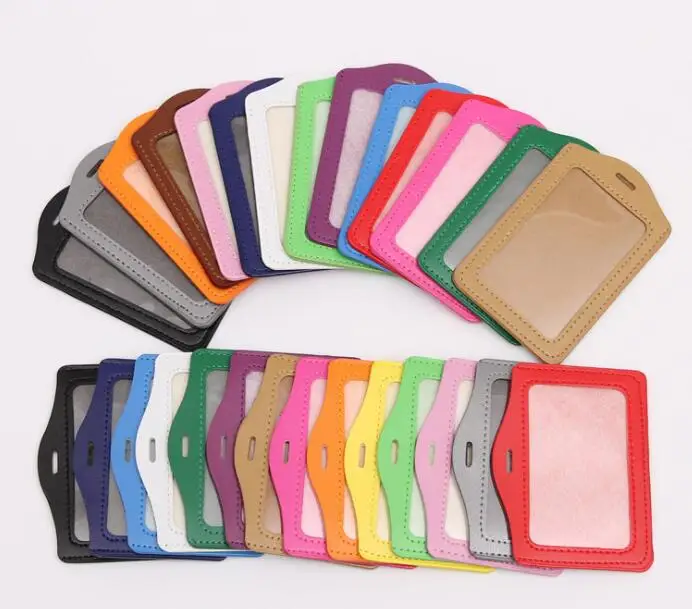 Lot 100pcs 12color DIY ID Card Credit Holder PU Business ID Badge Card Holder Mixed color
Lot 100pcs 12color DIY ID Card Credit Holder PU Business ID Badge Card Holder Mixed color