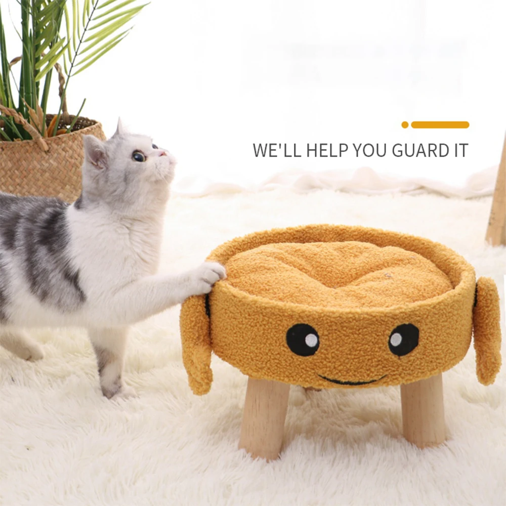 Pet Cat Bed Winter Warm Cat Tree Nest Solid Wood Round Stool Flannelette Climbing Frame Puppy Kitten Cute Plush Sofa Cushion
Pet Cat Bed Winter Warm Cat Tree Nest Solid Wood Round Stool Flannelette Climbing Frame Puppy Kitten Cute Plush Sofa Cushion