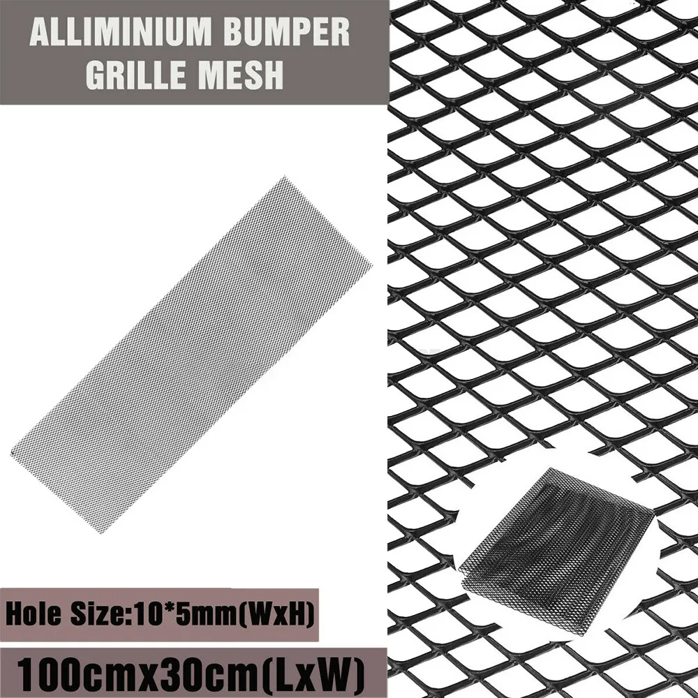 Universal Aluminium Racing Race Mesh Grill Grille Bumper Vent Interior Accessories Black Car Racing Grille Net
Universal Aluminium Racing Race Mesh Grill Grille Bumper Vent Interior Accessories Black Car Racing Grille Net