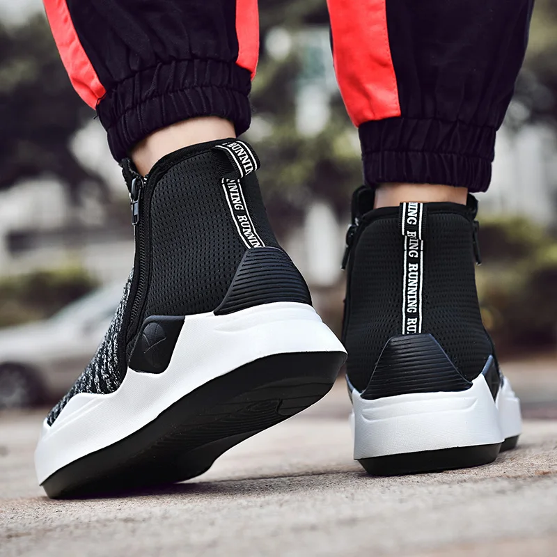 2020 Hot Mens Sneakers Casual High Top Walking Shoes Breathable Mesh Boots Shoes Men Fashion Footwear Zapatos De Hombre Light
2020 Hot Mens Sneakers Casual High Top Walking Shoes Breathable Mesh Boots Shoes Men Fashion Footwear Zapatos De Hombre Light