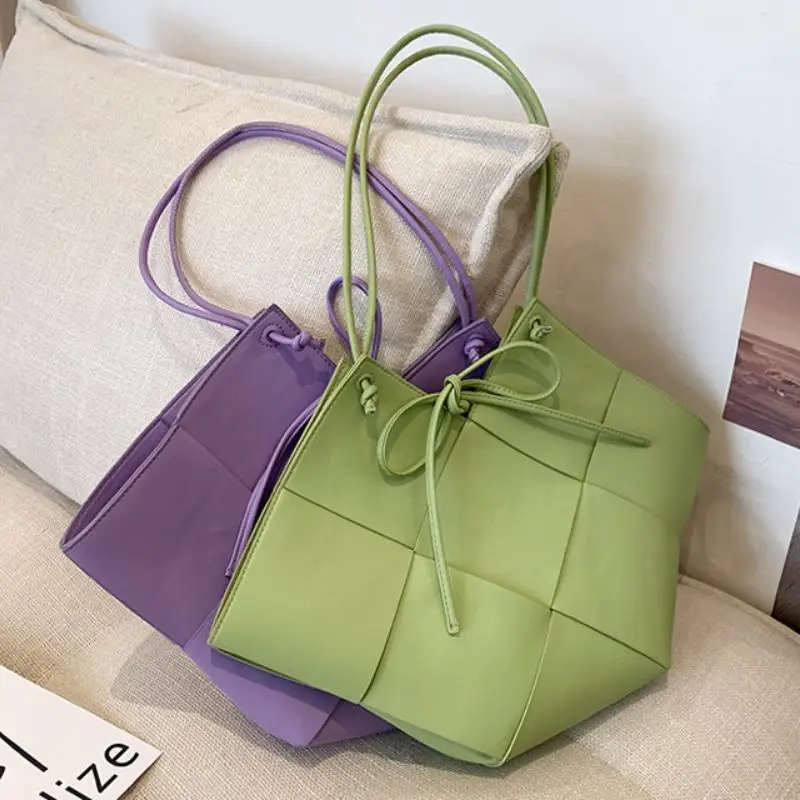 Coolcept Fashion Women Casual Bag Knitting Pu Leather Summer Women Handbag Commute Diamond Lattice Women Armpit Bag
Coolcept Fashion Women Casual Bag Knitting Pu Leather Summer Women Handbag Commute Diamond Lattice Women Armpit Bag