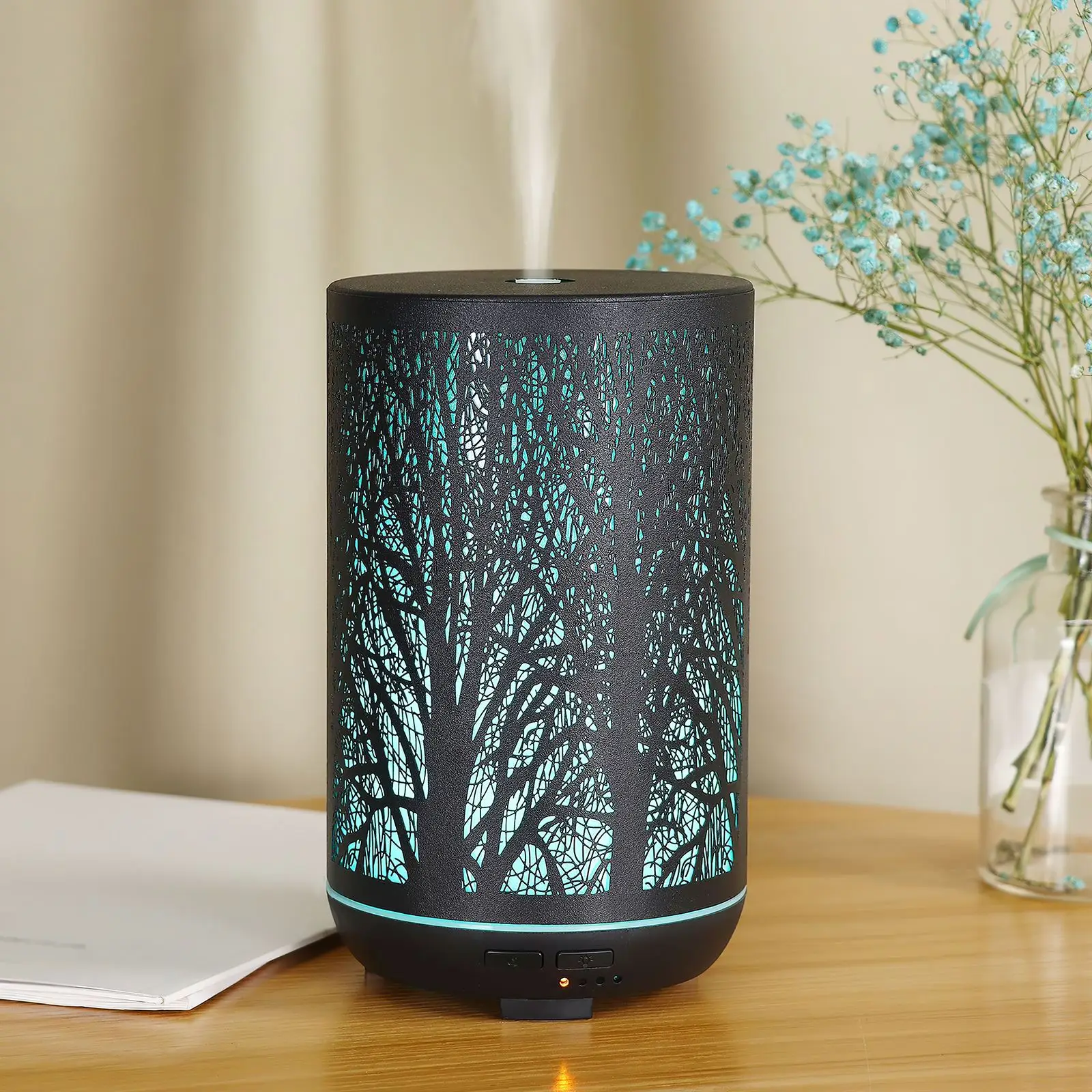 Metal Tree Essential Oil Diffuser Aroma Diffuser Ultrasonic Aromatherapy Humidifier Cool Mist Maker for Home Office
Metal Tree Essential Oil Diffuser Aroma Diffuser Ultrasonic Aromatherapy Humidifier Cool Mist Maker for Home Office