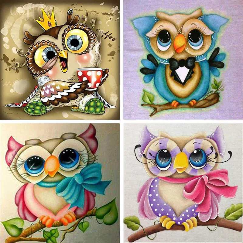 Home Decoration 5D DIY Diamond Embroidery Cartoon Owl Diamond Painting Animal Cross Stitch Kits Resin Handcrafted V11
Home Decoration 5D DIY Diamond Embroidery Cartoon Owl Diamond Painting Animal Cross Stitch Kits Resin Handcrafted V11