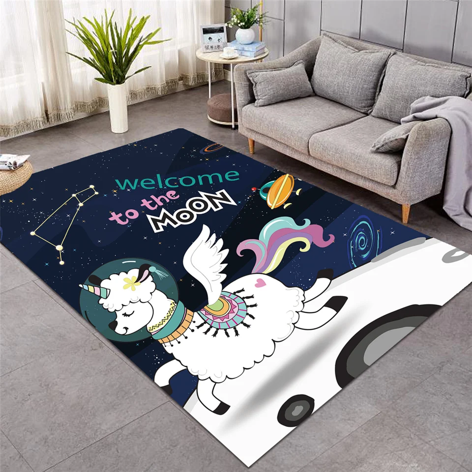 2020 New Unicorn Carpets for Living Room Space Llama Area Rug Cartoon Alpaca Sheep Floor Kids Bedroom Fashion Carpets
2020 New Unicorn Carpets for Living Room Space Llama Area Rug Cartoon Alpaca Sheep Floor Kids Bedroom Fashion Carpets