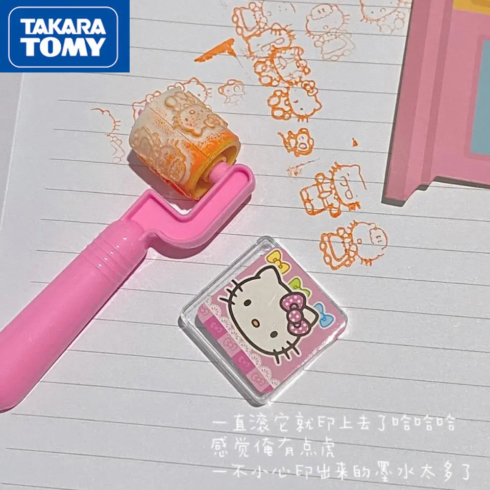 TAKARA TOMY модный мультфильм Hello Kitty Печать поставляется с чернильной подушкой простой и милый ребенок модель роликовая печать
TAKARA TOMY модный мультфильм Hello Kitty Печать поставляется с чернильной подушкой простой и милый ребенок модель роликовая печать