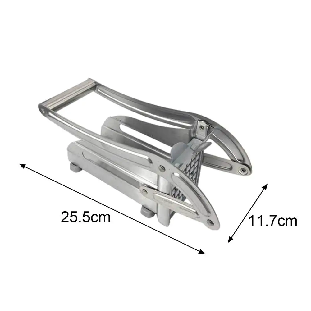 Stainless Steel Manual Potato Cutter French Fries Slicer Potato Chips Maker Potato Cutter Kitchen Tool For French Fries
Stainless Steel Manual Potato Cutter French Fries Slicer Potato Chips Maker Potato Cutter Kitchen Tool For French Fries