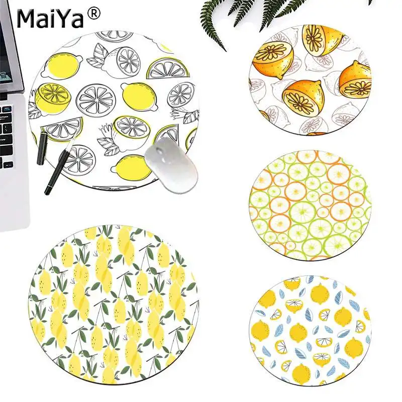 Винтажный крутой желтый круглый коврик для мыши MaiYa с милым рисунком лимона, компьютерный коврик, игровой коврик для мыши, коврик для пк, ноу...
Винтажный крутой желтый круглый коврик для мыши MaiYa с милым рисунком лимона, компьютерный коврик, игровой коврик для мыши, коврик для пк, ноу...