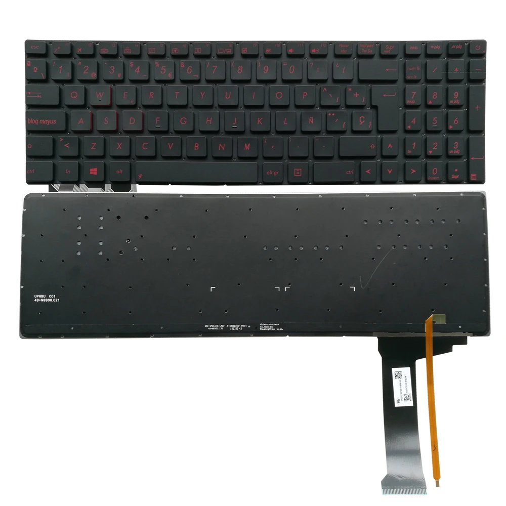 Сменная Клавиатура для ноутбука ASUS G551 N551 N551VW G551J G551JK G551JM SP, клавиатура с подсветкой
Сменная Клавиатура для ноутбука ASUS G551 N551 N551VW G551J G551JK G551JM SP, клавиатура с подсветкой