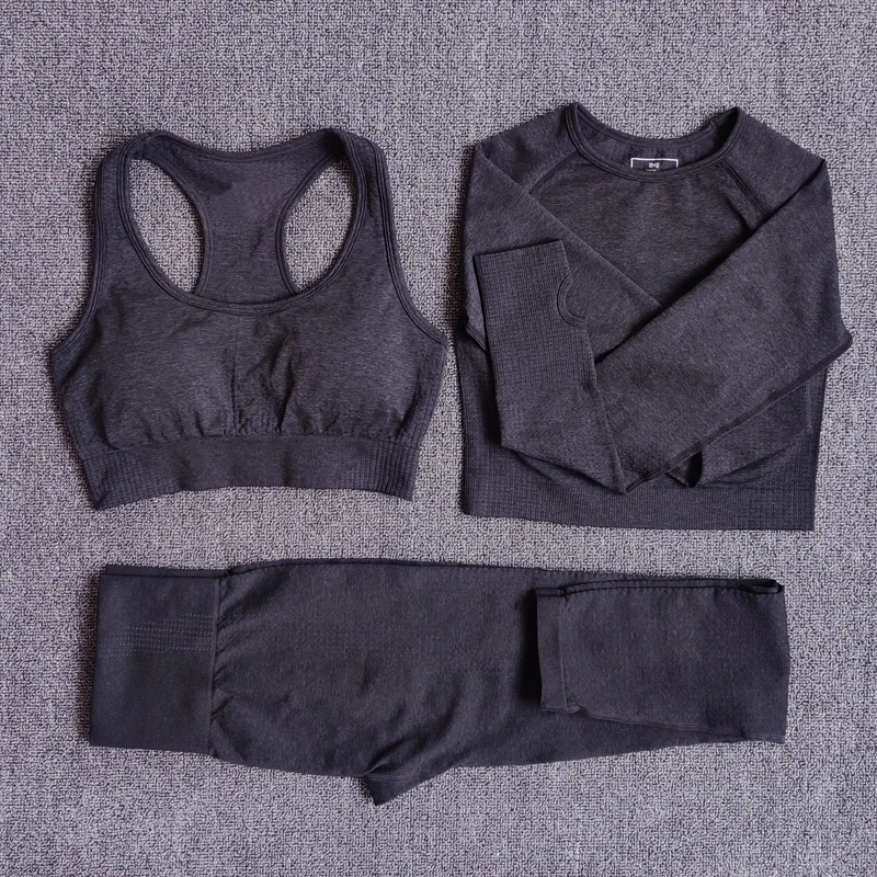Women Yoga Set Long Sleeve Crop Top Shirts Pants Bra Suit High Waist Running Leggings Sportswear Gym Clothing Pant Tops
Women Yoga Set Long Sleeve Crop Top Shirts Pants Bra Suit High Waist Running Leggings Sportswear Gym Clothing Pant Tops