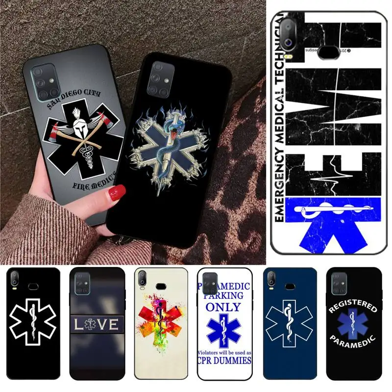 EMT EMS медицинский спасательный значок DIY печать чехол для телефона Samsung A10 A20 A30 A40 A50