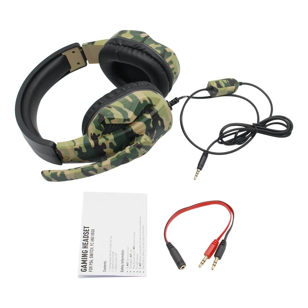 Gaming Headset 3.5mm AUX Jack Wired Headphones Gamer Cool Game Headphone With Microphone For PS4 Xbox One PC Phone
Gaming Headset 3.5mm AUX Jack Wired Headphones Gamer Cool Game Headphone With Microphone For PS4 Xbox One PC Phone