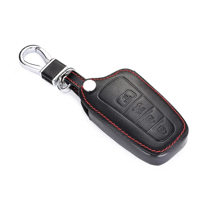 Leather Car Key Case For Toyota CHR C-HR Camry 2018 2019 RAV4 Smart Keyless Remote Fob Cover Keychain Protector Keys Bag
Leather Car Key Case For Toyota CHR C-HR Camry 2018 2019 RAV4 Smart Keyless Remote Fob Cover Keychain Protector Keys Bag