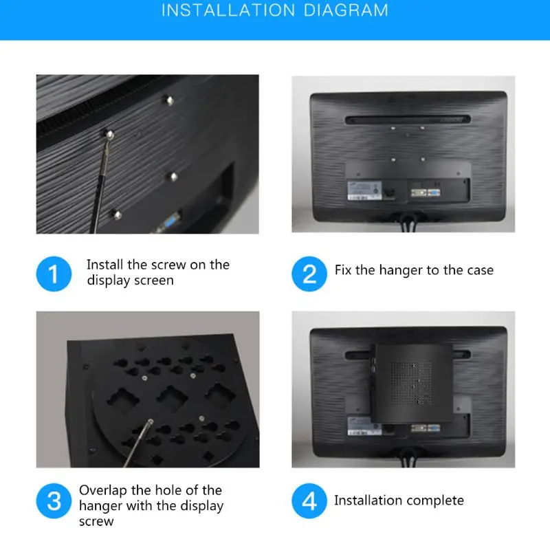Desktop Power Supply Gaming HTPC Host Enclosure Mini ITX Computer Case Chassis | Компьютеры и офис