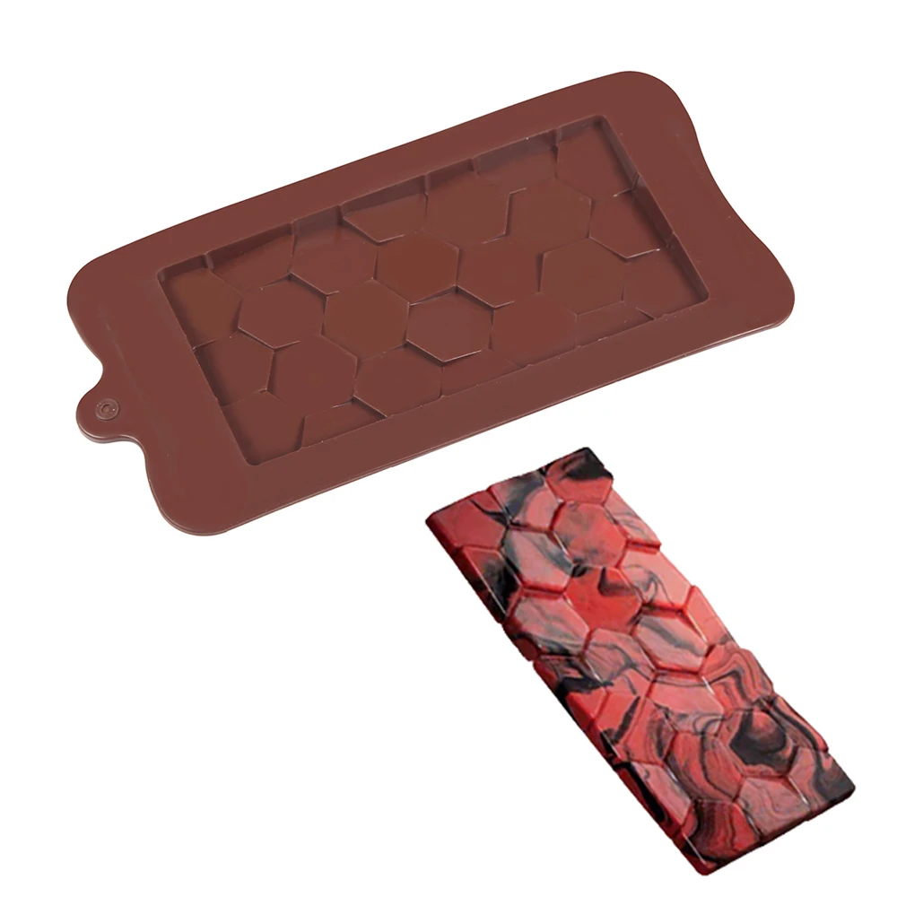 New Silicone Chocolate Mold Hexagon Baking Tools Non-Stick Silicone Cake Mould Jelly Candy 3D DIY Molds Kitchen Accessories
New Silicone Chocolate Mold Hexagon Baking Tools Non-Stick Silicone Cake Mould Jelly Candy 3D DIY Molds Kitchen Accessories