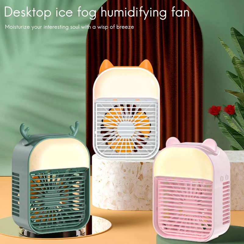 3In1 Mini USB Rechargeable Humidifier Air Cooler Fan Summer Household Office Desktop Cooling Fans with Led Light
3In1 Mini USB Rechargeable Humidifier Air Cooler Fan Summer Household Office Desktop Cooling Fans with Led Light
