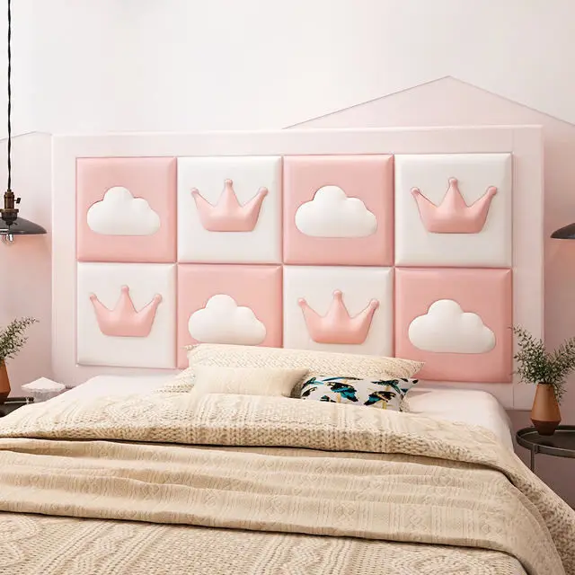 Headboard Bed Soft Pack Wall Stickers Self-adhesive Head Board Kids Room Tatami Anticollision Wall Decoration Wall Bedside Art
Headboard Bed Soft Pack Wall Stickers Self-adhesive Head Board Kids Room Tatami Anticollision Wall Decoration Wall Bedside Art