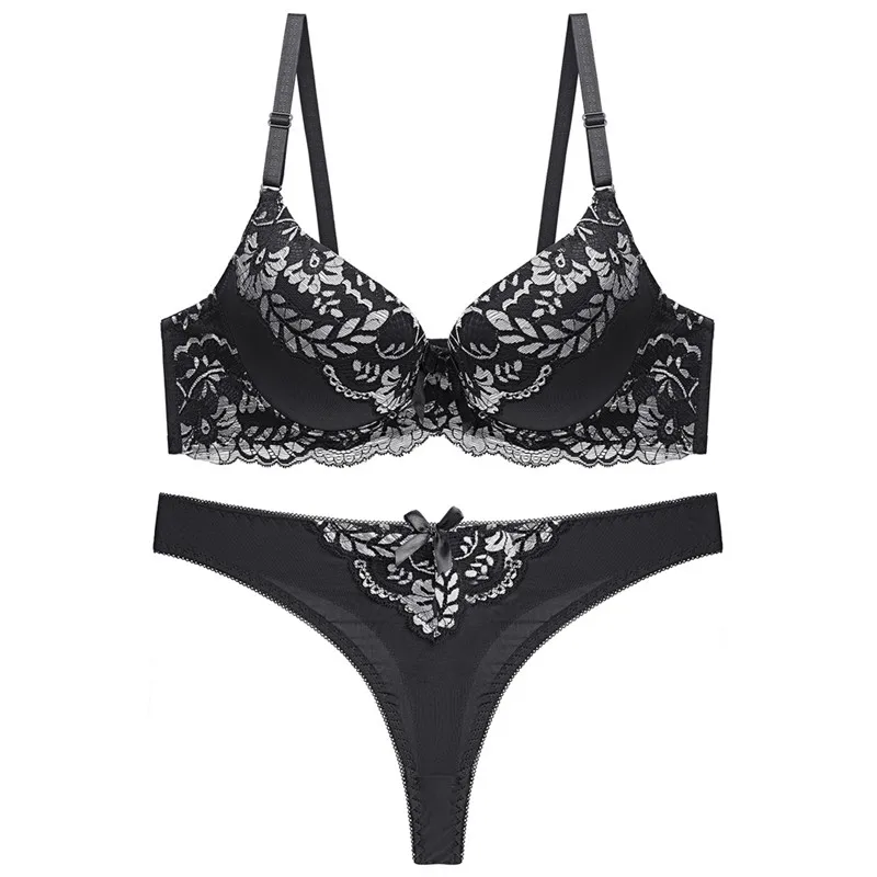 2020 Bra Brief Set Sexy Thongs Women Bra Set Push Up Lace Underwear Set Intimate Plus Size Bra Panty Set 
2020 Bra Brief Set Sexy Thongs Women Bra Set Push Up Lace Underwear Set Intimate Plus Size Bra Panty Set