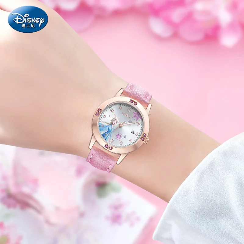Disney Frozen II Elsa Prince Pointer Luminous Soft PU Belt Quartz Watch Bling Crystal Cuties children's Watches Kids Clock Gift
Disney Frozen II Elsa Prince Pointer Luminous Soft PU Belt Quartz Watch Bling Crystal Cuties children's Watches Kids Clock Gift