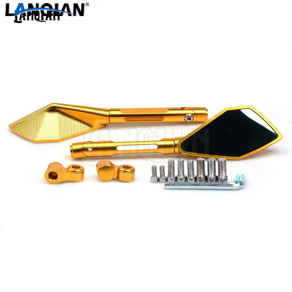 motorcycle accessories Universal Scooter Rearview Mirrors Pair Moped Motorcycle Backup Mirror for Suzuki GSXR 600 750 1000 K1 K2
motorcycle accessories Universal Scooter Rearview Mirrors Pair Moped Motorcycle Backup Mirror for Suzuki GSXR 600 750 1000 K1 K2