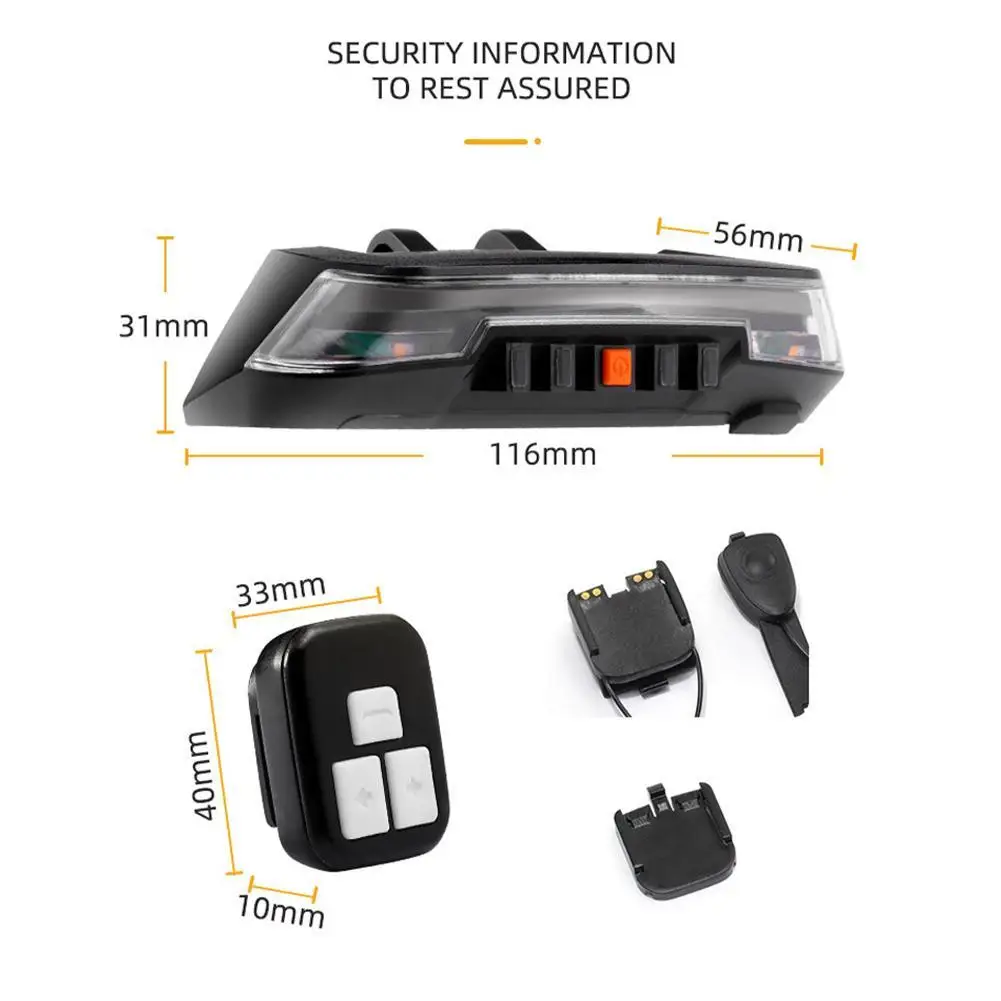 Wireless bike Brake light version Flash Safety Rear Turn Bicycle Wireless Remote Control turning light
Wireless bike Brake light version Flash Safety Rear Turn Bicycle Wireless Remote Control turning light