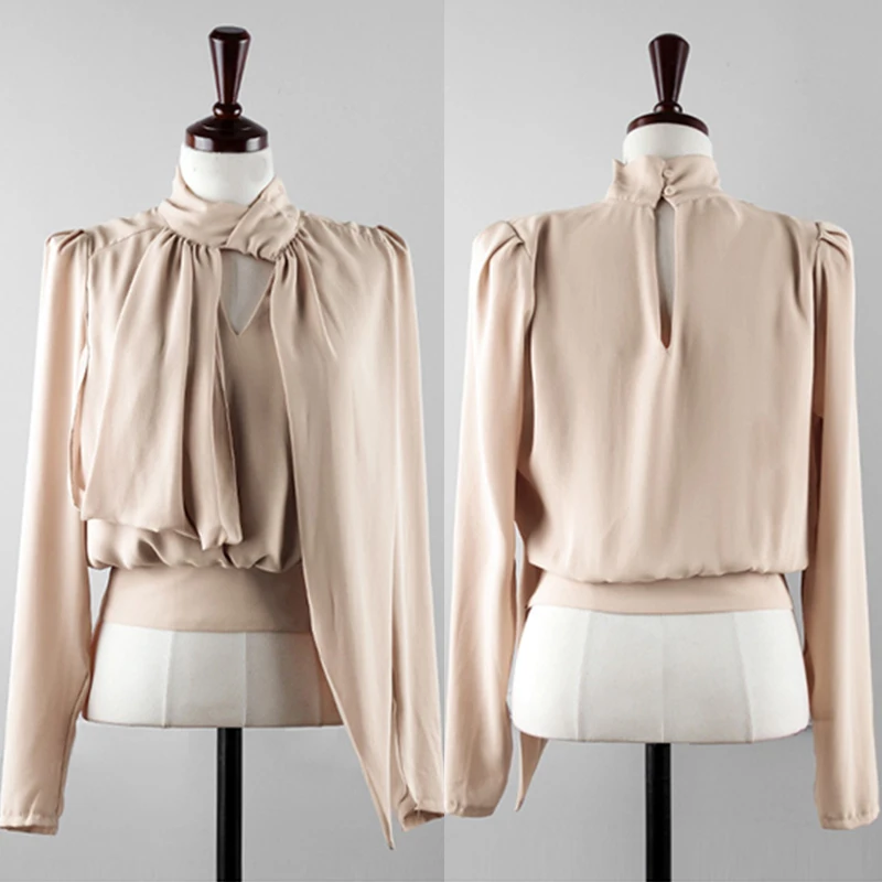 Office Ladies Women Tops Long Sleeve Chiffon Shirts Casual Blouse Female Work Wear Office Chic Shirts Blusas Femme TA958
Office Ladies Women Tops Long Sleeve Chiffon Shirts Casual Blouse Female Work Wear Office Chic Shirts Blusas Femme TA958