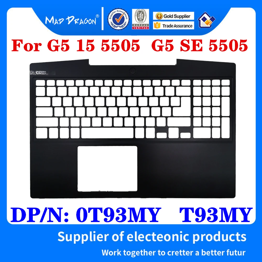 Новинка, оригинальный 0T93MY T93MY для игрового ноутбука Dell G5 SE 5505 15 дюймов, сменный Упор для рук, верхняя крышка, чехол с клавиатурой
Новинка, оригинальный 0T93MY T93MY для игрового ноутбука Dell G5 SE 5505 15 дюймов, сменный Упор для рук, верхняя крышка, чехол с клавиатурой