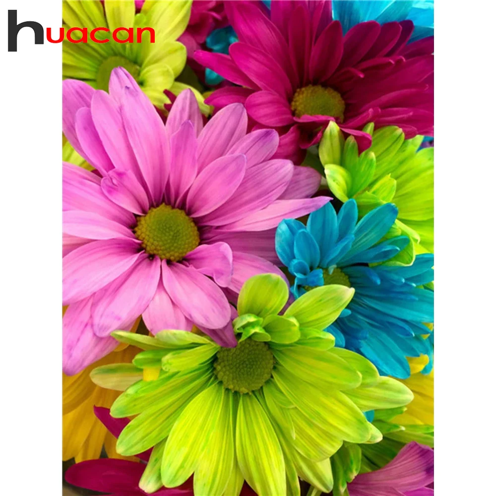 Huacan 5D Diamond Rhinestones Paintings Daisy Color Diamond Mosaic Embroidery Flower Modular Pictures Home Decoration
Huacan 5D Diamond Rhinestones Paintings Daisy Color Diamond Mosaic Embroidery Flower Modular Pictures Home Decoration