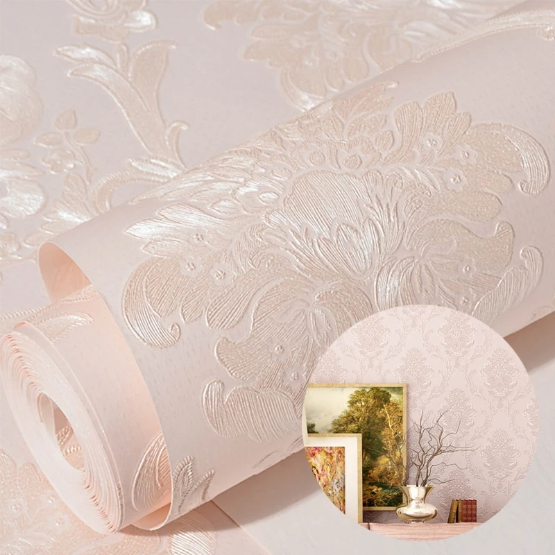 3D Embossed Flower Mural Wallpaper Peel & Stick Floral Living Room Self Adhesive Wallpaper Compatible with Bedroom Walls
3D Embossed Flower Mural Wallpaper Peel & Stick Floral Living Room Self Adhesive Wallpaper Compatible with Bedroom Walls
