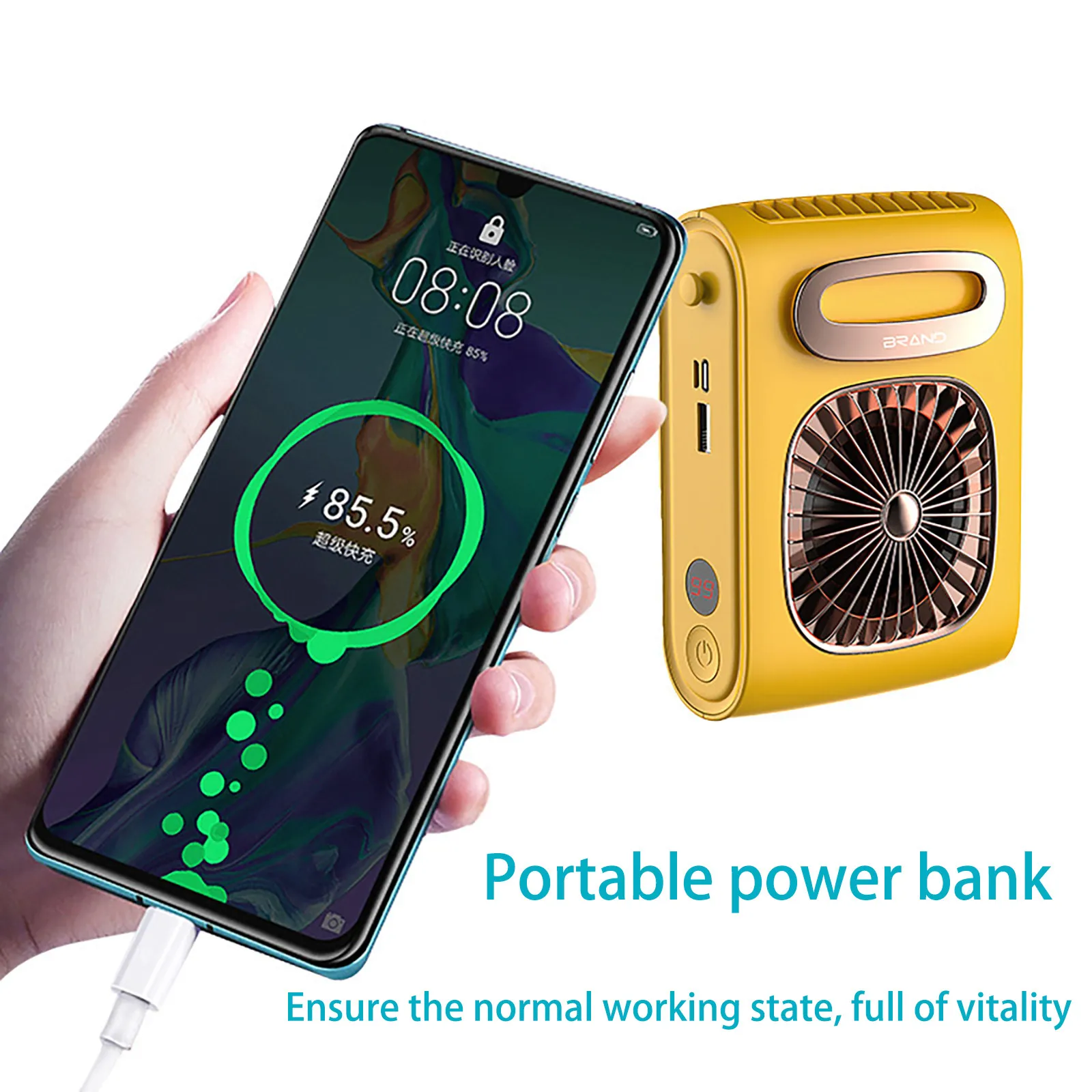 Mini Hanging Waist Fan Clip fans 6000mAh USB Rechargeable Neck Fan Mute Portable Fans for Home Outdoor Air Cooler Cooling Fans
Mini Hanging Waist Fan Clip fans 6000mAh USB Rechargeable Neck Fan Mute Portable Fans for Home Outdoor Air Cooler Cooling Fans