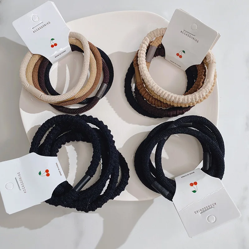 5pcs/lot Hair Ties Women Elastic Hair Band Simplicity Elegant High Elasticity Hair Rubber Bands Hair Accessories New Hair Ties
5pcs/lot Hair Ties Women Elastic Hair Band Simplicity Elegant High Elasticity Hair Rubber Bands Hair Accessories New Hair Ties