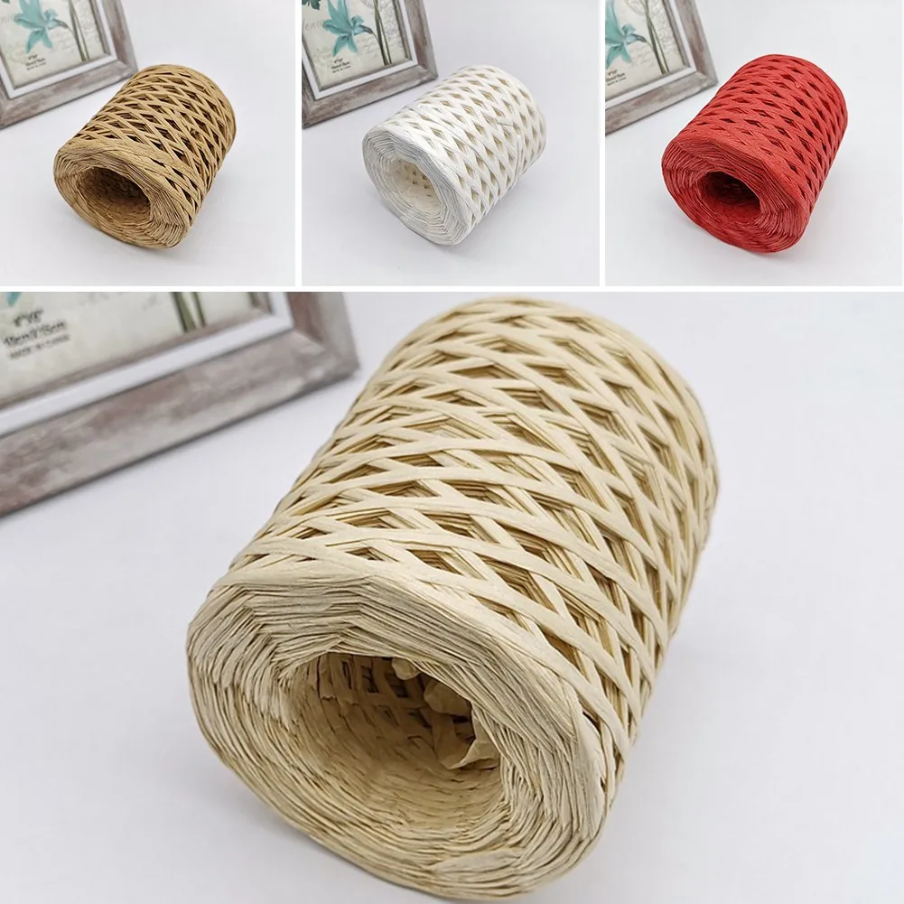 4 Colors 200m Raffia Ribbon Paper Rope Cord String Wrapping Package Craft Packing DIY Jewelry-making Handmade Card Decor
4 Colors 200m Raffia Ribbon Paper Rope Cord String Wrapping Package Craft Packing DIY Jewelry-making Handmade Card Decor