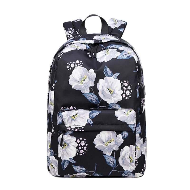 Женский водонепроницаемый и Теплоизоляционный рюкзак Оксфорд с USB вместительным деловым печатным рюкзаком 
Женский водонепроницаемый и Теплоизоляционный рюкзак Оксфорд с USB вместительным деловым печатным рюкзаком