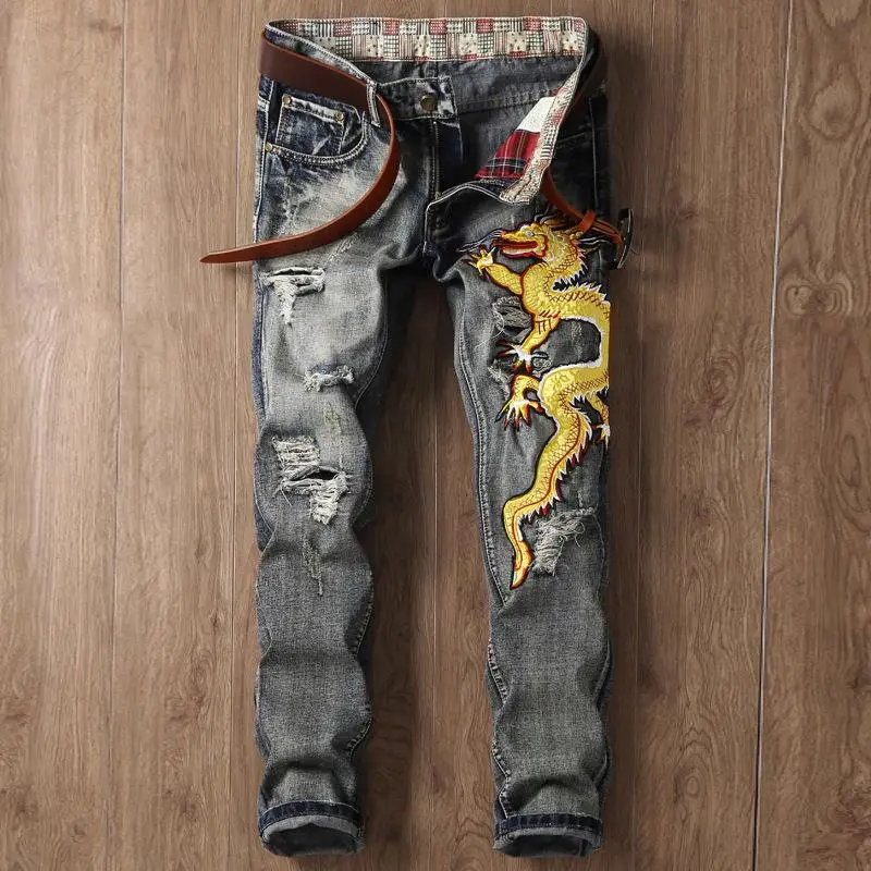 New Men's Straight Denim Jeans Trousers Slim Casual Jean Pants Skinny Pants Black Denim Jeans
New Men's Straight Denim Jeans Trousers Slim Casual Jean Pants Skinny Pants Black Denim Jeans