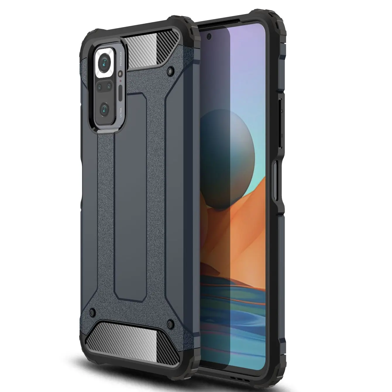 Four Corners Shockproof Phone Case For Xiaomi Redmi Note 10 Pro Max Fashion Heat Dissipation Rugged Armor Protection PC Cover
Four Corners Shockproof Phone Case For Xiaomi Redmi Note 10 Pro Max Fashion Heat Dissipation Rugged Armor Protection PC Cover