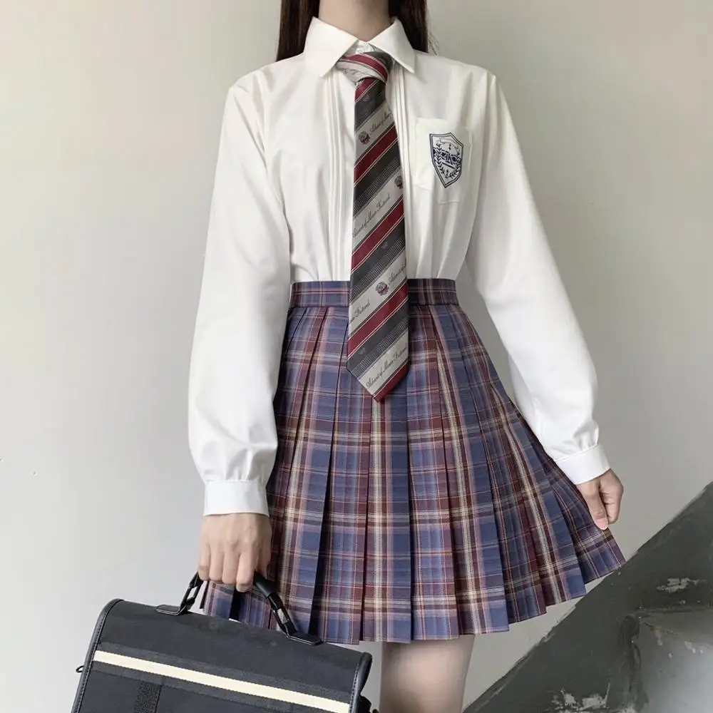 lUX ANGNER Original Famale Pleated Plaid Skirt Glir High Waist Mini Sexy Skirts Sailor Suit
lUX ANGNER Original Famale Pleated Plaid Skirt Glir High Waist Mini Sexy Skirts Sailor Suit