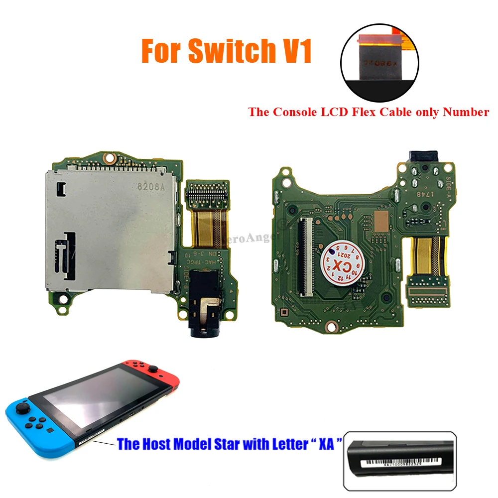 Original Game Card Slot Socket Board With Headphone Earphone Headset Port Replace / Spare Part For Nintendo Switch Ns V1 V2
Original Game Card Slot Socket Board With Headphone Earphone Headset Port Replace / Spare Part For Nintendo Switch Ns V1 V2
