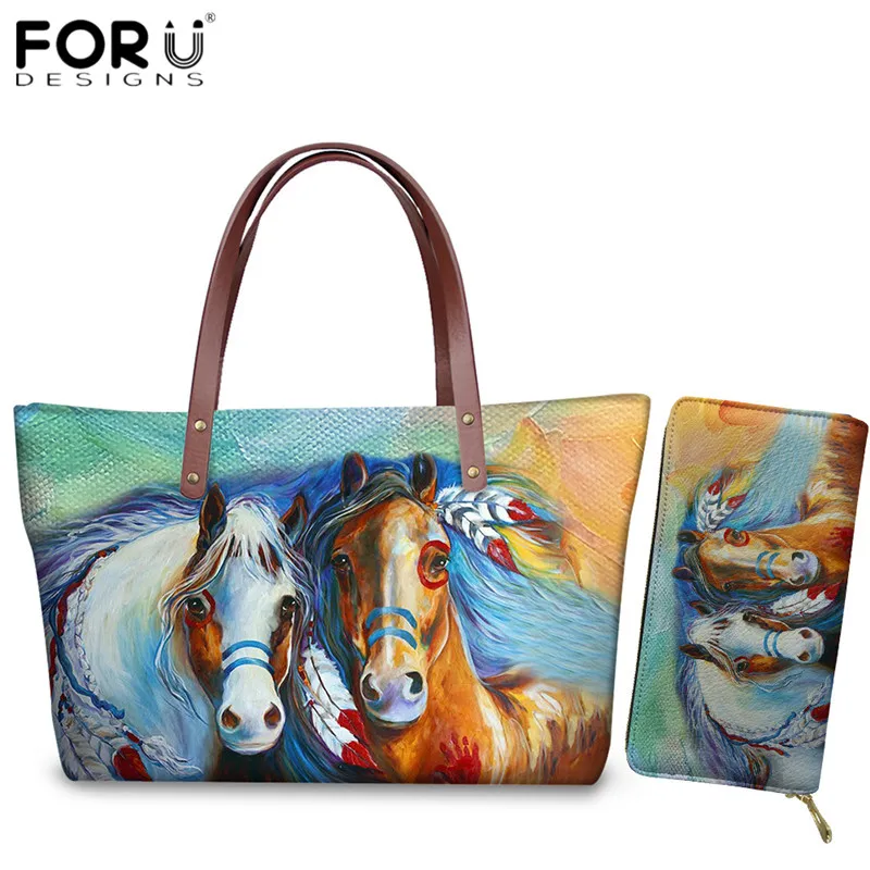 Роскошные дизайнерские женские сумки FORUDESIGNS 2 шт./компл., большие Наплечные сумки с рисунком лошадей для женщин, дорожная пляжная сумка на мо...
Роскошные дизайнерские женские сумки FORUDESIGNS 2 шт./компл., большие Наплечные сумки с рисунком лошадей для женщин, дорожная пляжная сумка на мо...