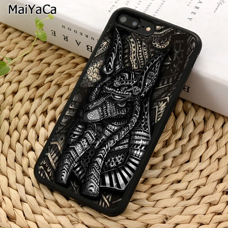 MaiYaCa комплект Анубиса Древний Египет бог смерти чехол для телефона iPhone X XR XS 11 12 Pro