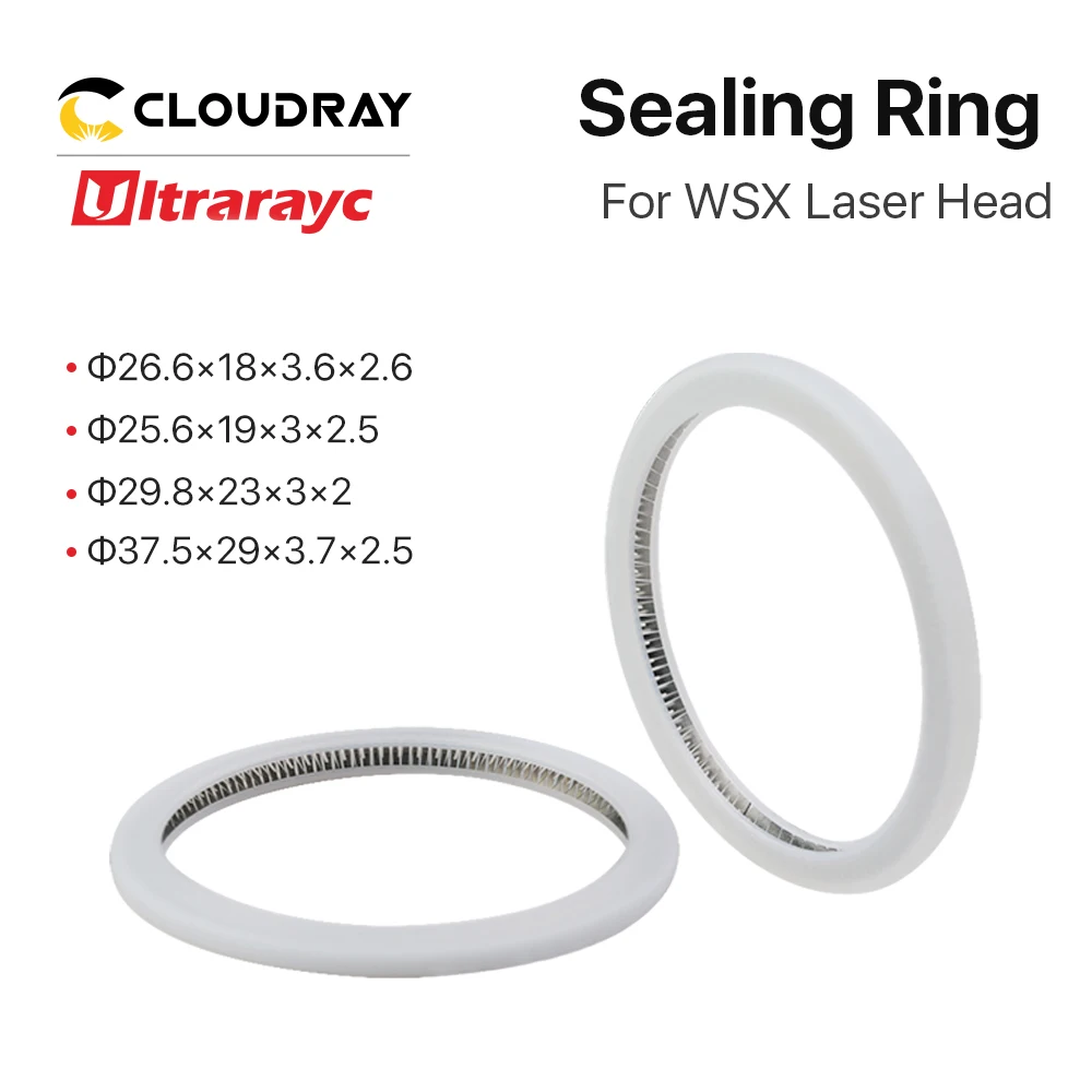 Ultrarayc WSX Seal Ring for 37*7mm & 30*5mm Protective Windows 37.5×29×3.7mm Spring Seal for WSX Laser Head KC13 KC15 NC30 SW20
Ultrarayc WSX Seal Ring for 37*7mm & 30*5mm Protective Windows 37.5×29×3.7mm Spring Seal for WSX Laser Head KC13 KC15 NC30 SW20