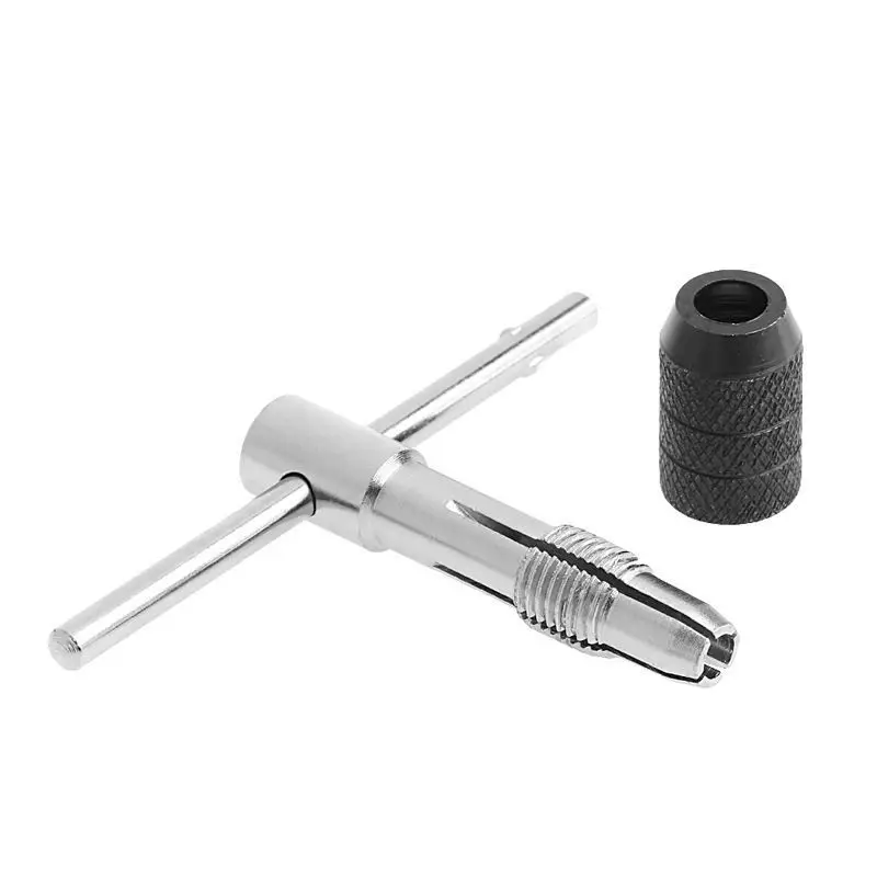1pc T-Handle Reversible Single Tap Wrench Tapping Threading Tool Adjustable Ratcheting Reamer Screwdriver Tap M3-M6 Holder
1pc T-Handle Reversible Single Tap Wrench Tapping Threading Tool Adjustable Ratcheting Reamer Screwdriver Tap M3-M6 Holder