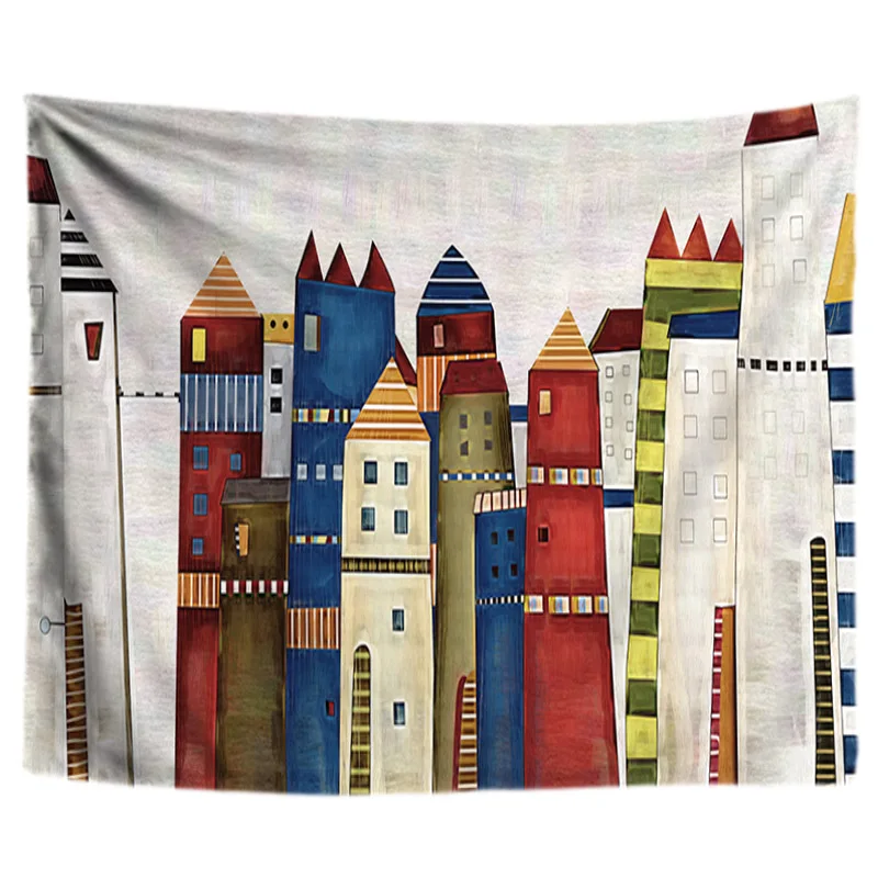 Modern City Print Tapestry Simple Decorative Wall Hanging Nordic Wall Tapestries Bedspread Blanket Rug Home Bedroom Dorm Decor
Modern City Print Tapestry Simple Decorative Wall Hanging Nordic Wall Tapestries Bedspread Blanket Rug Home Bedroom Dorm Decor