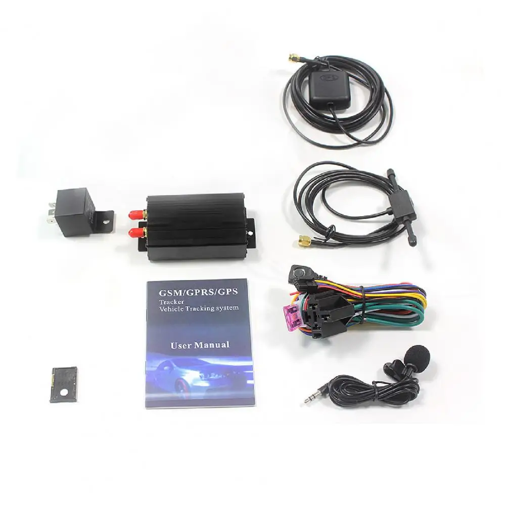 

TK103B Waterproof Anti-Theft Real-Time Dual Positioning Car Auto GPS Tracker Locator Tracking Device 850/900/1800/1900MHZ