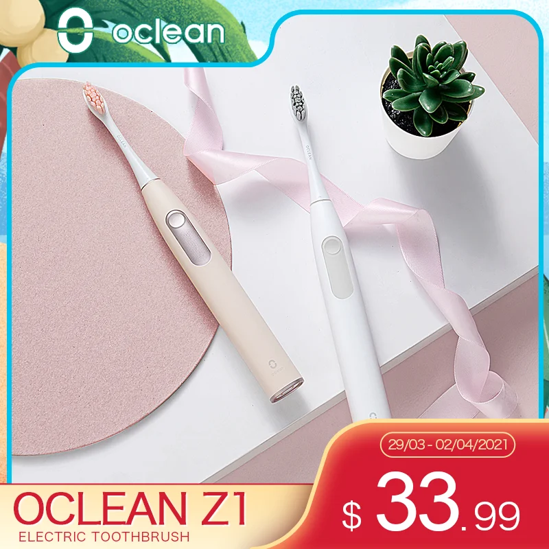 Global Version Oclean Z1 Sonic Electric Toothbrush IPX7 Waterproof Ultrasonic Automatic Fast Charging Adult Sonic Toothbrush
Global Version Oclean Z1 Sonic Electric Toothbrush IPX7 Waterproof Ultrasonic Automatic Fast Charging Adult Sonic Toothbrush